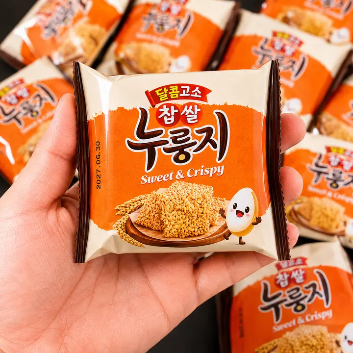 찹쌀 누룽지 과자, 달콤한맛, 24g, 36봉