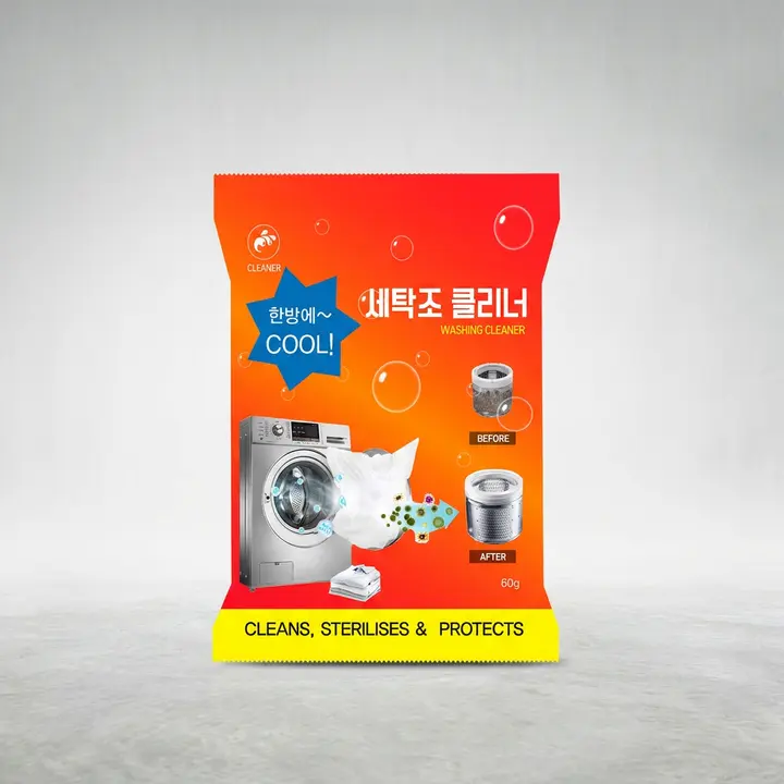 파워풀 세탁조 클리너, 60g, 20팩