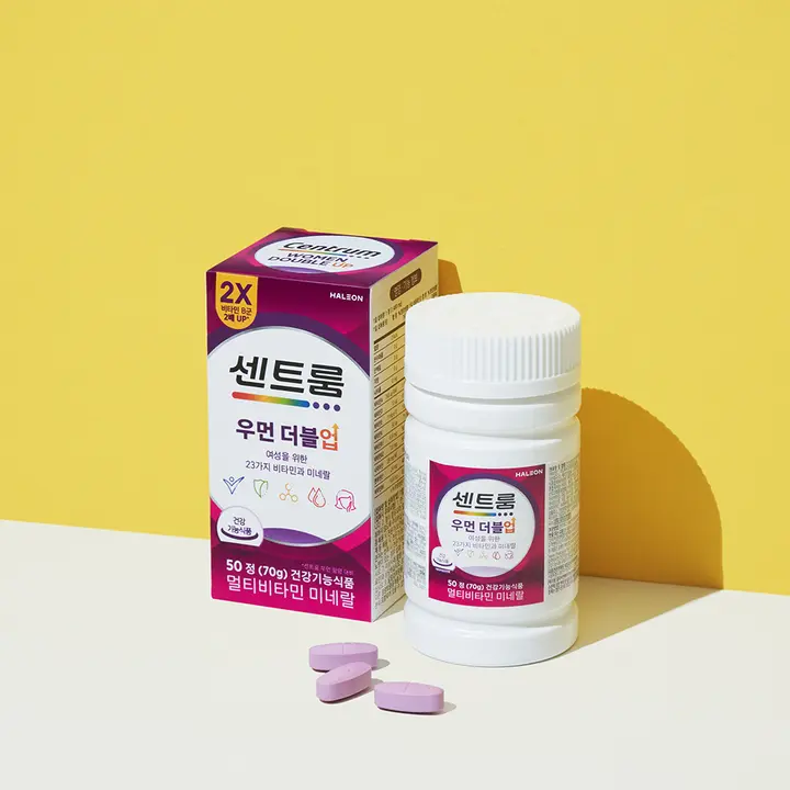 센트룸 우먼 더블업 멀티 비타민 미네랄, 50정, 1개