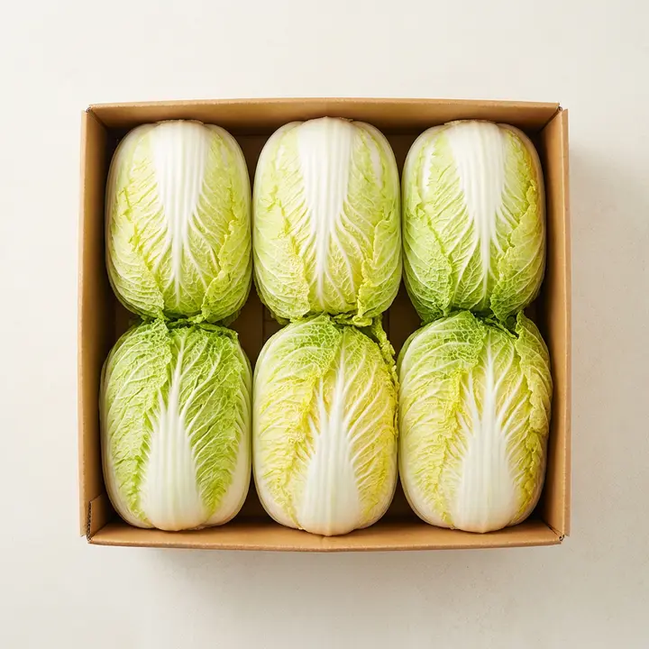 클릭마켓 알배추 쌈배추 알배기 배추, 500g, 6개