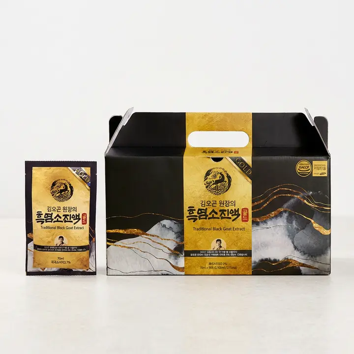 김오곤 원장의 흑염소진액 골드, 70ml, 30포, 2박스