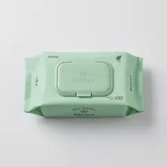 베베앙 라이트 물티슈 캡형, 100매, 10팩