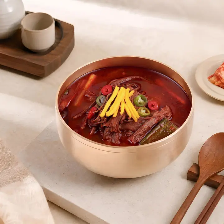 쿡앤라이프 얼큰 육개장, 600g, 5개
