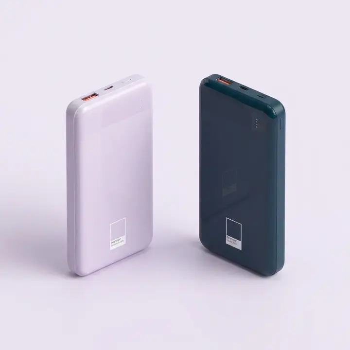 팬톤 20W QC 3.0 듀얼포트 보조배터리, PTPB-04, 10000mAh, 퍼플, 1개