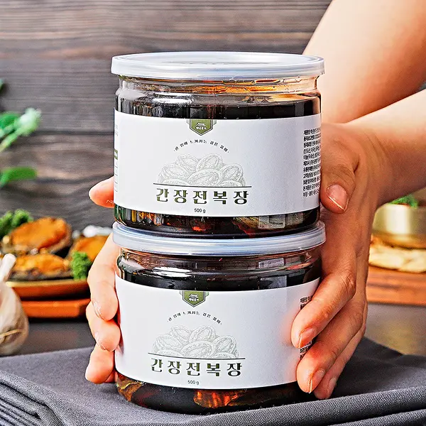 백년본가 간장 전복장, 500g, 2개