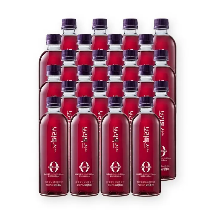 보라톡스 파비플로라 알파CD 제로슈가 다이어트 음료 보라워터, 500ml, 24개