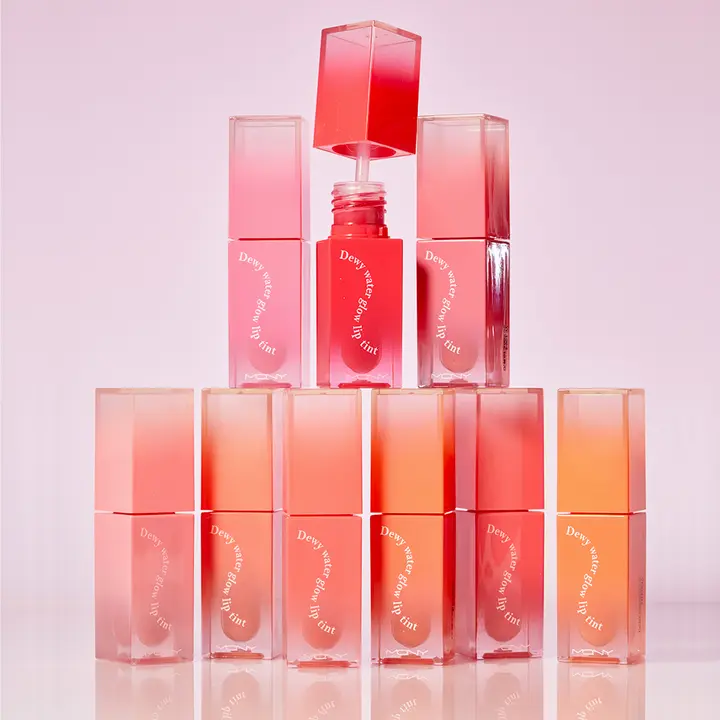 맥퀸뉴욕 듀이 워터 글로우 립 틴트, 피넛피치, 3.5g, 1개
