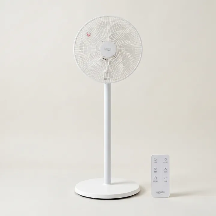 코코에르 에어젯 리모컨 써큘레이터, CCA-GR0430, 스탠드형, 그레이, 1개