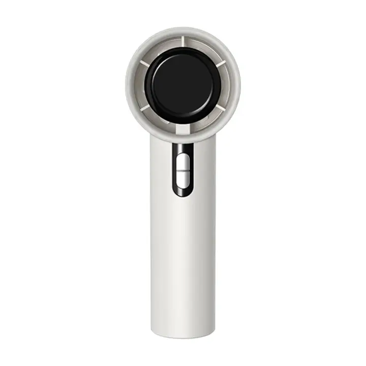 아이노 LCD 버튼형 휴대용 선풍기, ANFA-3K-14-YC, 3000mAh, 화이트, 1개
