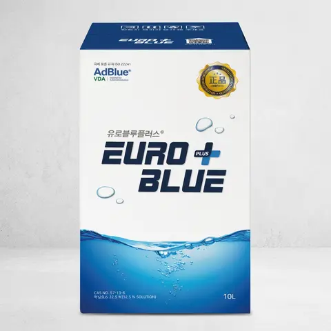 유로블루플러스 프리미엄 차량용 요소수, 국내산 AdBlue, 호스 포함, 10L, 1개