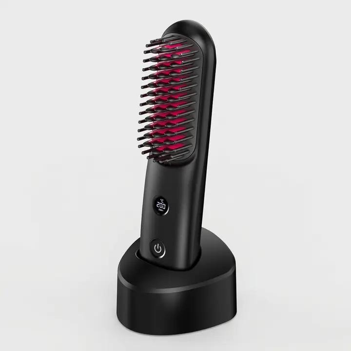 슈틸루스터 무선 헤어 빗고데기 ST-RHS100, 블랙, 1개