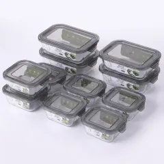 쉬젤 아티 내열유리 혼합 10종 세트, 320ml 3개 + 400ml 3개 + 520ml 2개 + 640ml 2개, 1세트