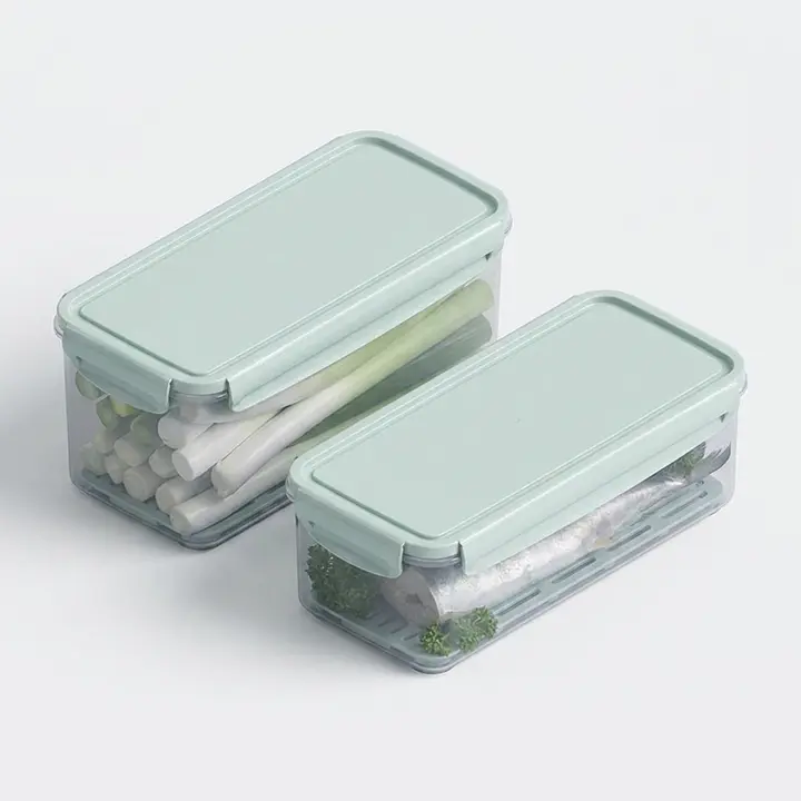 나누담 물받이 파통 밀폐용기, 3000ml, 2개, 1개