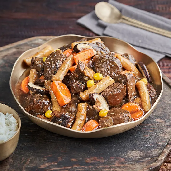 정성곳간 명인 강순의 국내산 뼈없는 소갈비찜, 500g, 6개