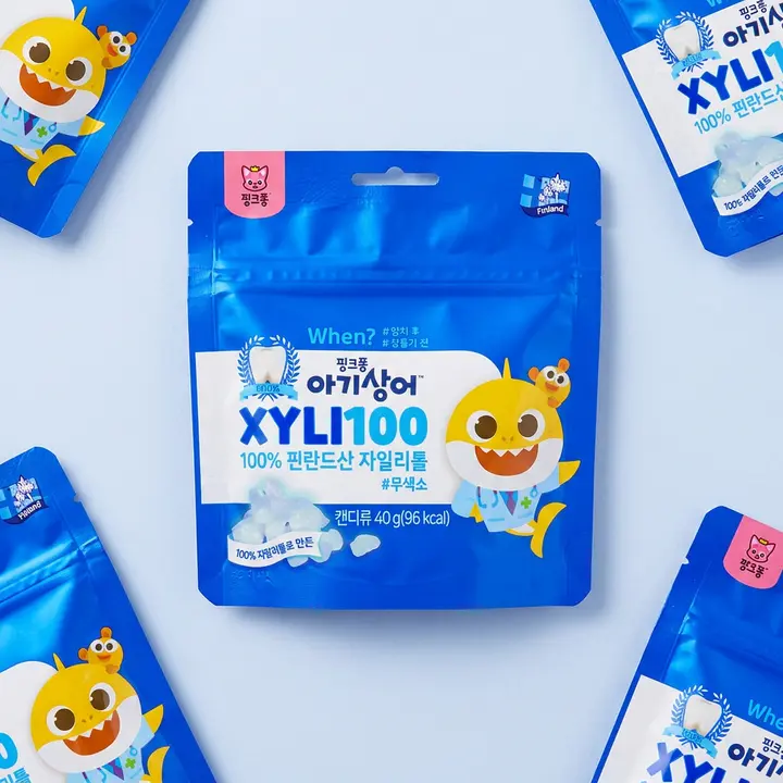 핑크퐁 아기상어 자일리100, 40g, 5개