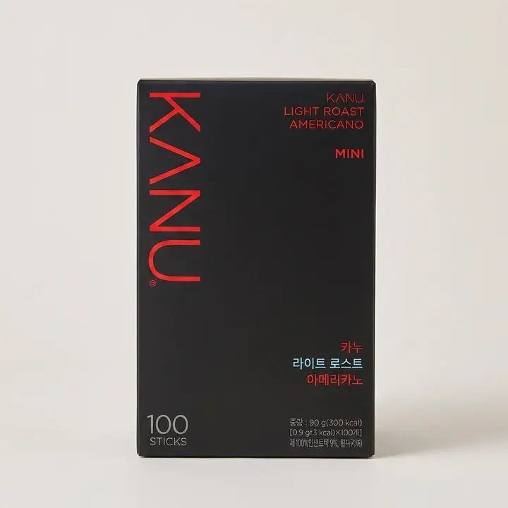 맥심 카누 라이트 로스트 아메리카노 미니, 100개입, 1통