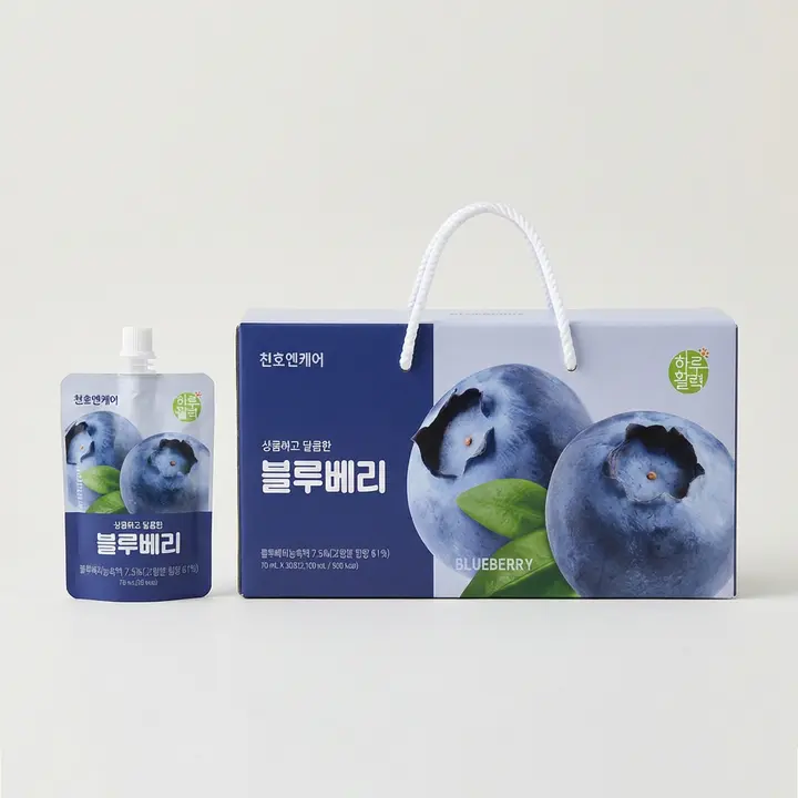 천호엔케어 블루베리즙, 70ml, 30팩, 1박스