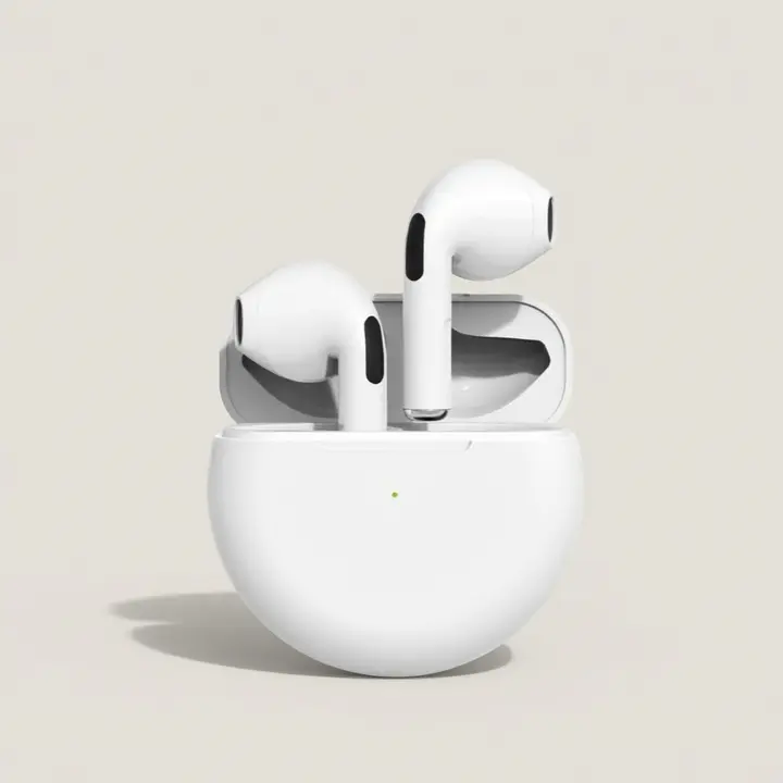 템플러 블루투스 무선 이어폰 IPro6, 화이트, 1개