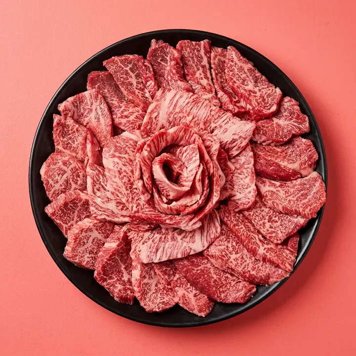 한우 투뿔 모둠, 구이용, 600g, 1개