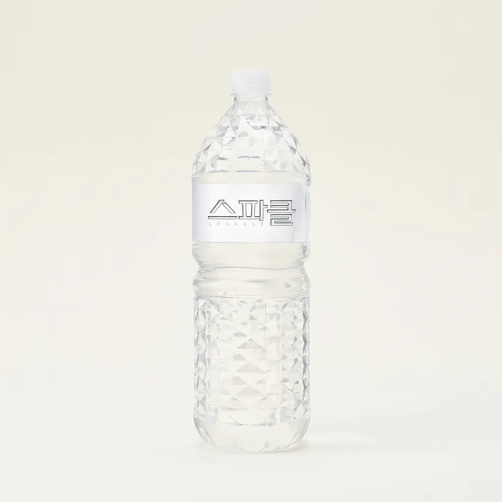스파클 생수, 무라벨, 2L, 12개