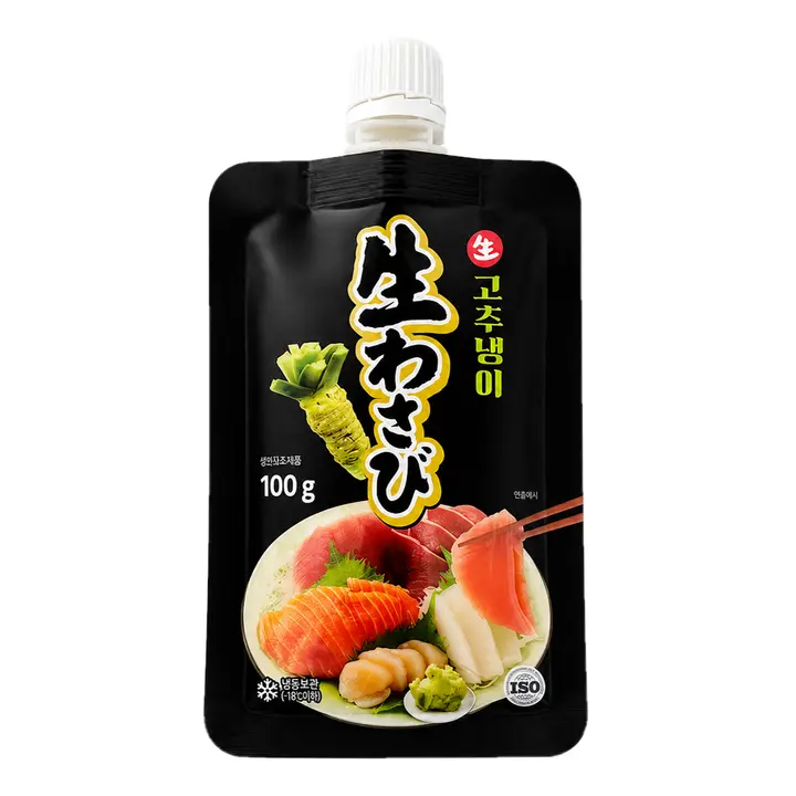 오케이식품 생와사비 고추냉이 가정용, 100g, 1팩