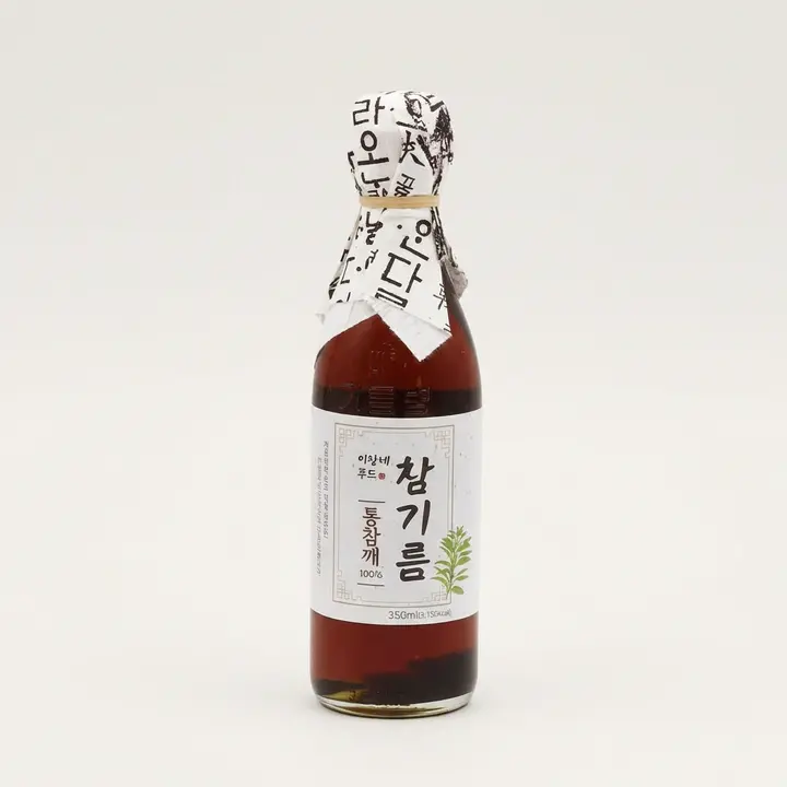 전통압착 통참기름, 350ml, 4개