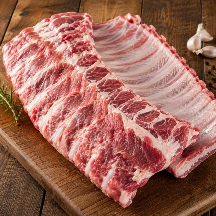 한돈 등갈비, 국내산, 1kg, 1팩