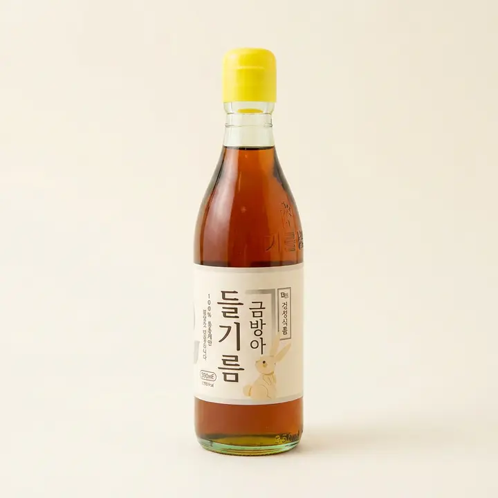 금향 통들깨 들기름, 350ml, 2개