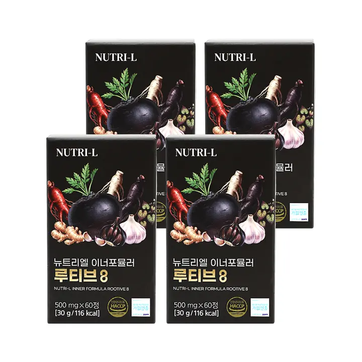 뉴트리엘 루티브8, 60정, 4개
