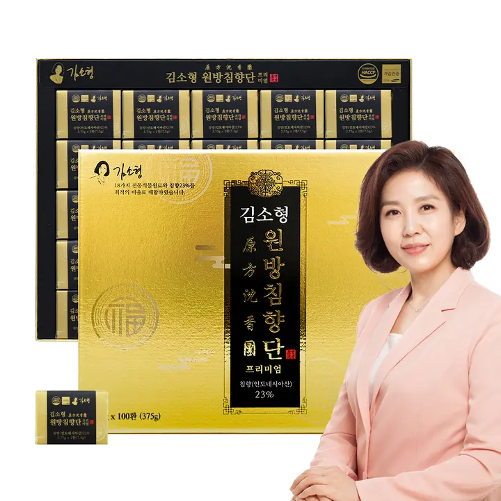 김소형원방 침향단 프리미엄, 3.75g, 100환, 1개