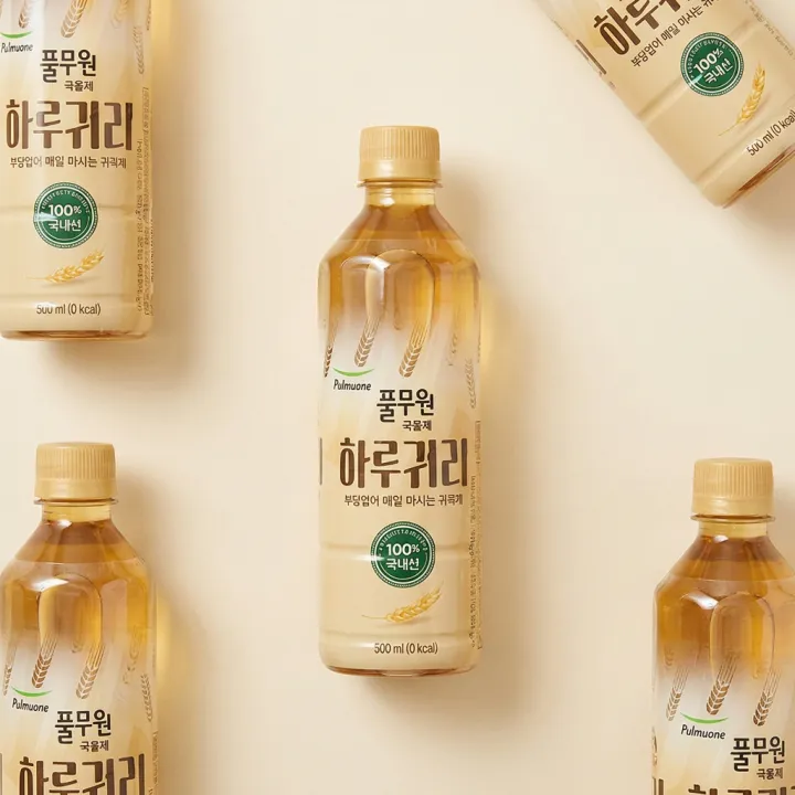 풀무원샘물 하루귀리 곡물차, 500ml, 20개