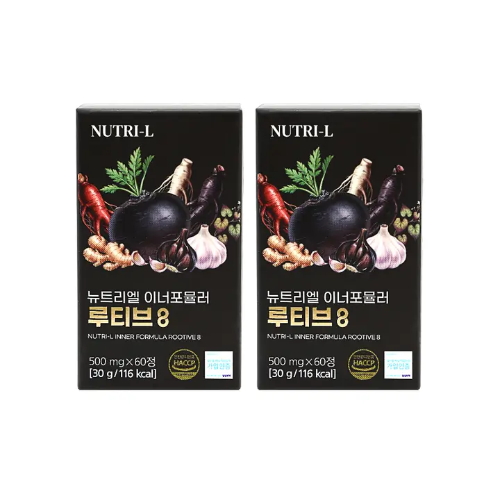 뉴트리엘 루티브8, 60정, 2개