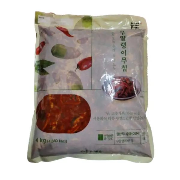 반찬단지 무말랭이 무침, 4kg, 1개