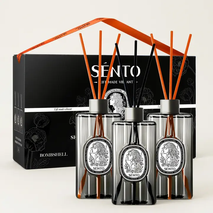 센토 인텐스 프리미엄 대용량 디퓨저, 밤쉘, 550ml, 3개
