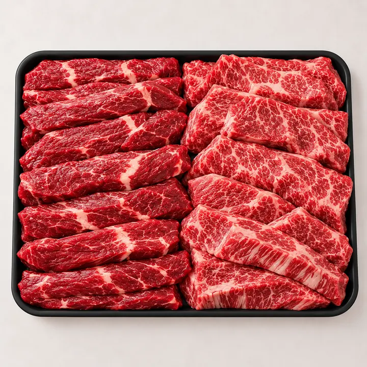 안창살 600g + 토시살 300g 구이세트, 900g, 1개