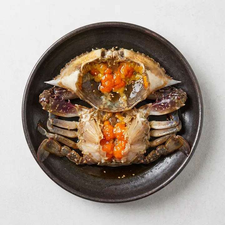 국내산 연평도 암꽃게장, 2미, 1.5kg, 1개