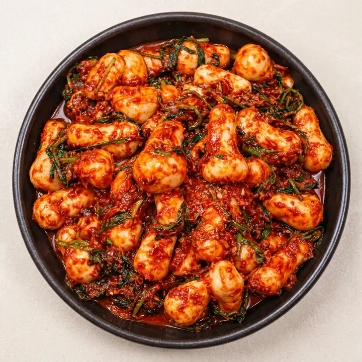 전라도 총각김치, HACCP, 당일제조, 5kg, 1박스