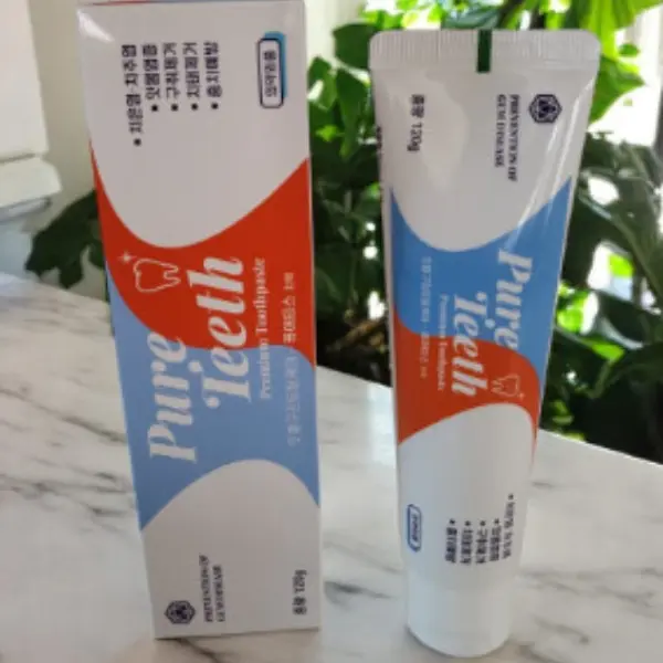 퓨어티스 치약 잇몸케어, 120g, 1000개