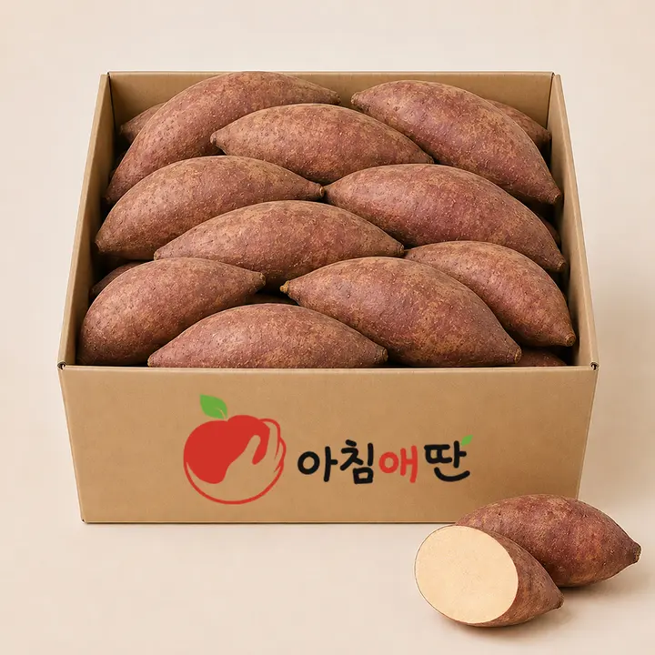 해남 꿀고구마 베니하루카, 한입, 3kg, 1개