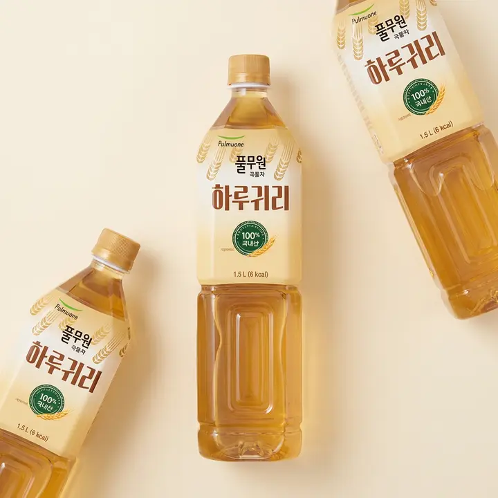 풀무원 곡물차 하루귀리, 1.5L, 12개