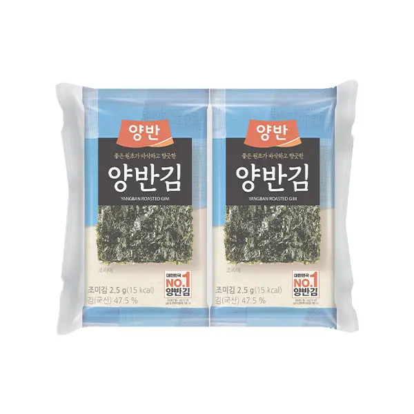 동원 양반김 4호 도시락김, 2.5g, 40봉, 1개