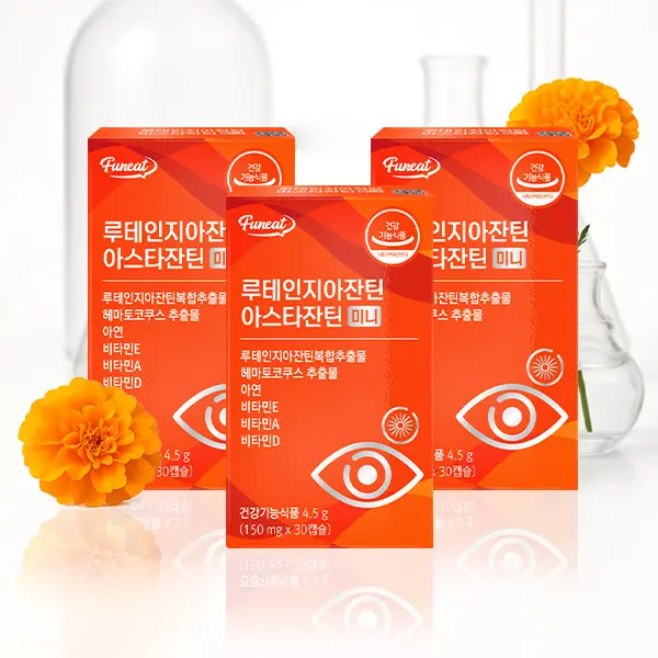 퍼니트 눈피로개선 루테인지아잔틴 아스타잔틴 미니, 30개, 3박스