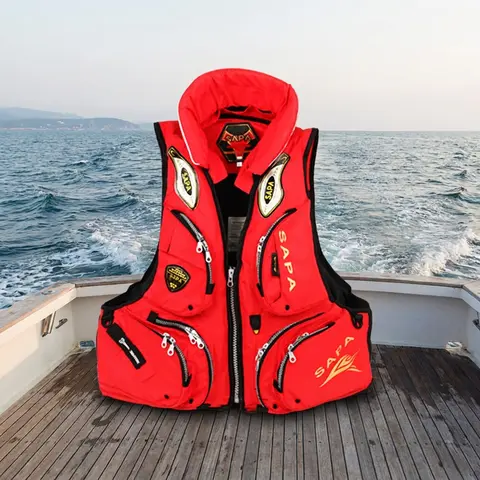 SAPA 고체식 구명조끼 SJK-701A, FREE
