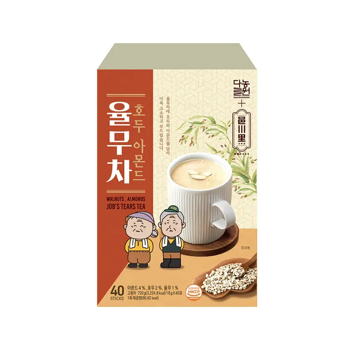 다농원 호두 아몬드 율무차, 18g, 40포, 1개