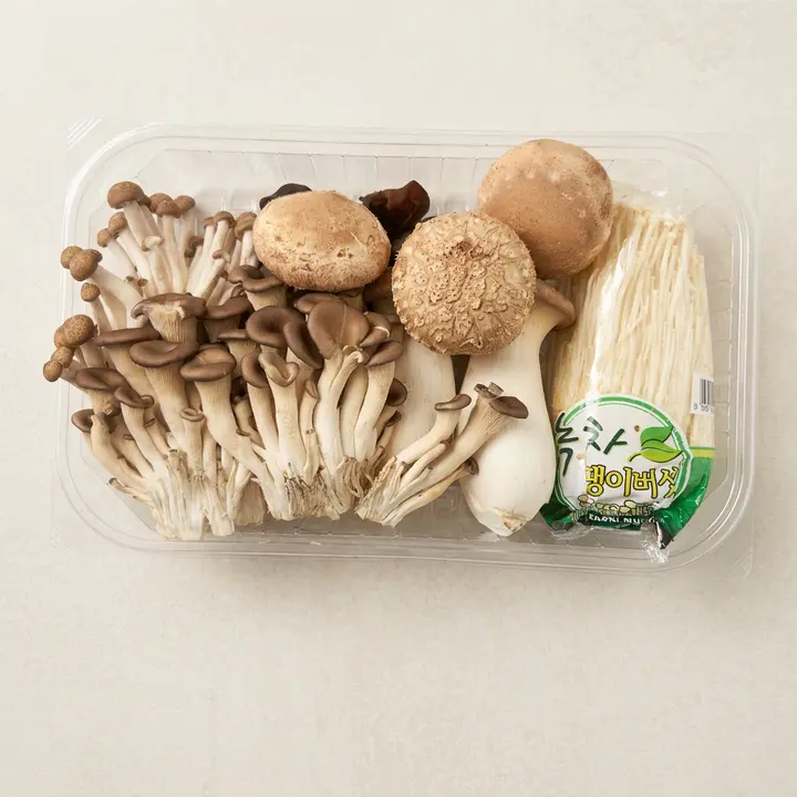건담 모듬 버섯, 800g, 1개