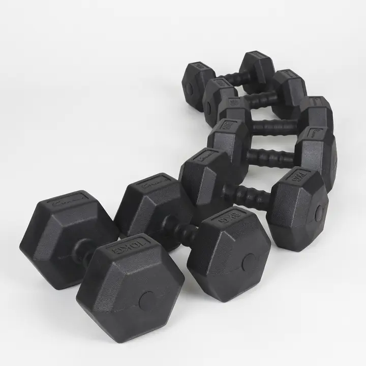 아이워너 맨즈 육각 아령, 8kg, 2개입, 1세트