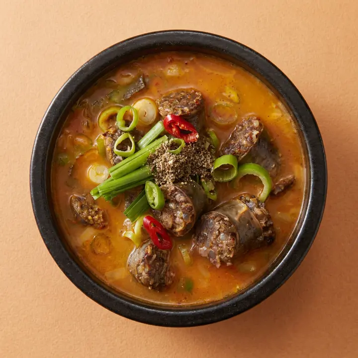 솔로식당 열 순대만 순대국, 450g, 3팩