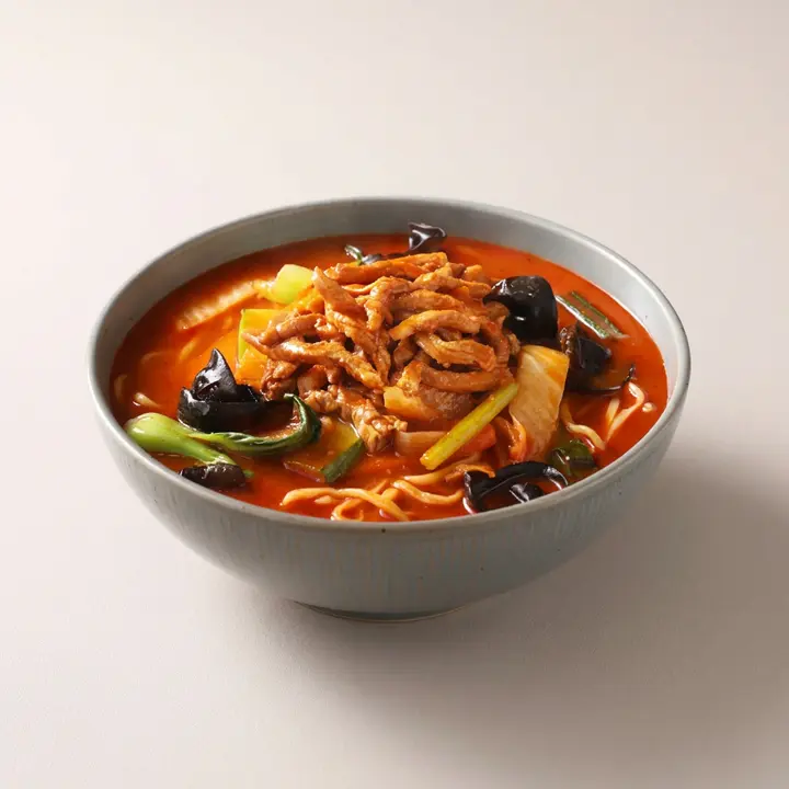 홍야 직화 고기짬뽕, 400g, 4개 + 중화면, 230g, 4개