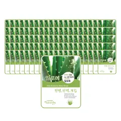 네이처바이 알로에 에센스 마스크팩, 100개입, 1세트