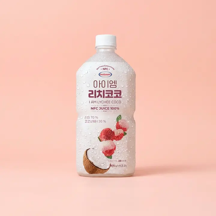 보넬드 아이엠 리치코코 주스, NFC, 착즙 원액, 1L, 3병